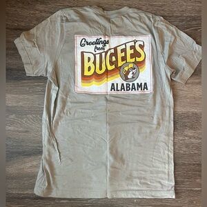 Buc-ee’s Greetings from Alabama Grey Tshirt Large